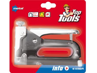 Zdjęcie: Zszywacz tapicerski 6-14 mm, zszywki J TOP TOOLS