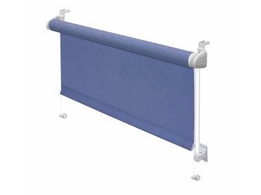 Zdjęcie: Roleta mini Napoli 733 niebieski 61,5x150 cm GARDINIA