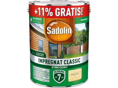 Zdjęcie: Impregnat Classic Hybrydowy bezbarwny 5 L SADOLIN