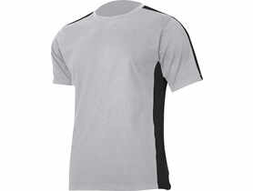 Koszulka T-Shirt 180g/m2, szaro-czarna, M, CE, LAHTI PRO