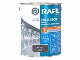 Emalia epoksydowa beton szary RAL7024 2,1L RAFIL