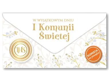 Zdjęcie: Koperta podarunkowa KOP-012 Komunia KUKARTKA