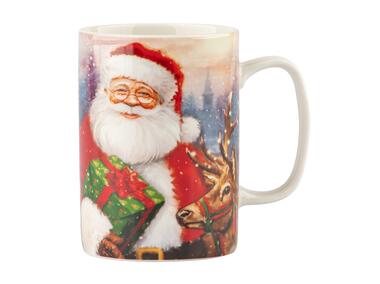Zdjęcie: Kubek prosty Christmas Story 300 ml dekorowany D ALTOMDESIGN
