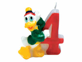 Świeczka 4 Mickey DISNEY