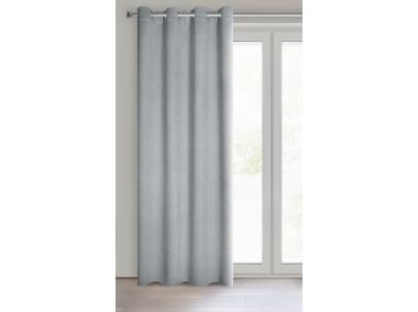 Zdjęcie: Zasłona gotowa Carlo 135x250 cm szary EUROFIRANY
