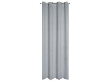 Zdjęcie: Zasłona gotowa Carlo 135x250 cm szary EUROFIRANY