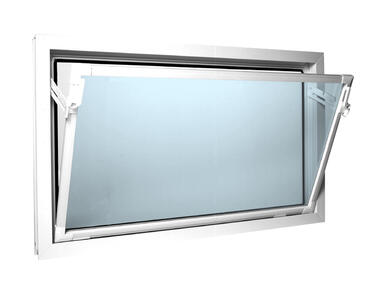 Zdjęcie: Okno 100x80 cm białe szyba zwykła, PVC Kipp ACO