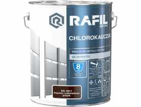Emalia chlorokauczuk brąz czekolada RAL8017 10L RAFIL
