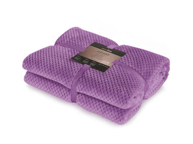 Zdjęcie: Koc Henry violet 170x210 cm DECOKING