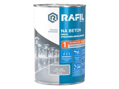 Zdjęcie: Emalia epoksydowa beton szary RAL7040 0,63L RAFIL