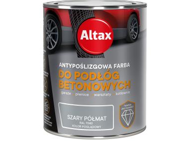 Zdjęcie: Farba do podłóg betonowych 0,75 L szary półmat ALTAX