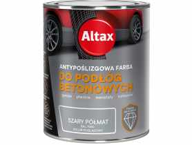Farba do podłóg betonowych 0,75 L szary półmat ALTAX