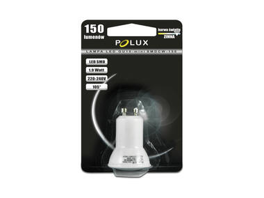 Zdjęcie: Żarówka LED GU10-mini SMD 1,9 W CW  ceramic POLUX
