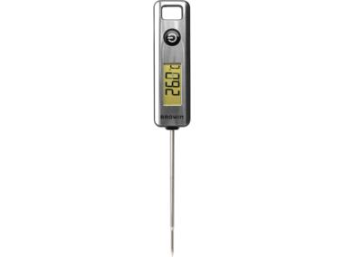 Termometr kulinarny elektroniczny, LCD, sonda BROWIN