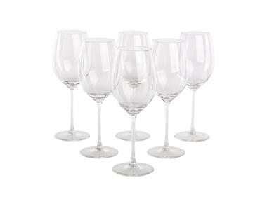 Zdjęcie: Komplet 6 kieliszków na wino białe Brylant Lux 410 ml ROYAL LEERDAM