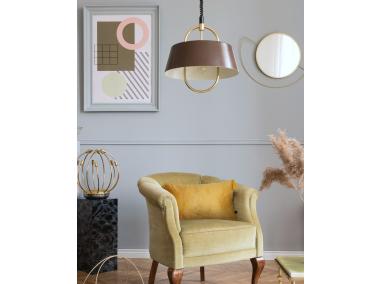 Zdjęcie: Poszewka Oh My Chic 1 30x50 cm musztarda+złoto CHIC HOME