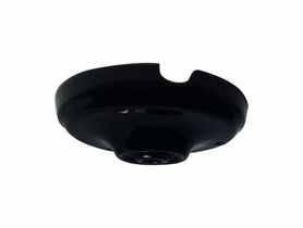 Podsufitka ceramiczna okrągła czarna LH0502 DPM SOLID
