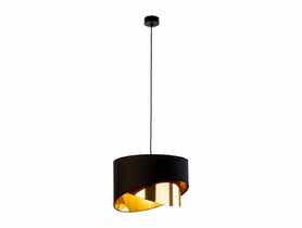 Lampa wisząca Grant 1 x E27 czarna 4823 TK LIGHTING