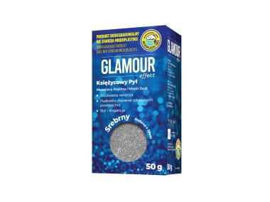Zdjęcie: Brokat Glamour effect Księżycowy Pył Bio Srebrny 50 g INCHEM POLONIA