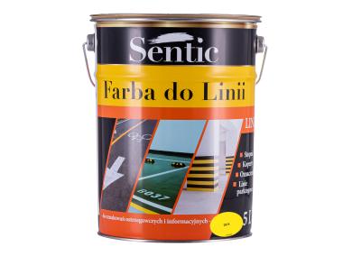 Zdjęcie: Farba do linii 5 L żółta SENTIC