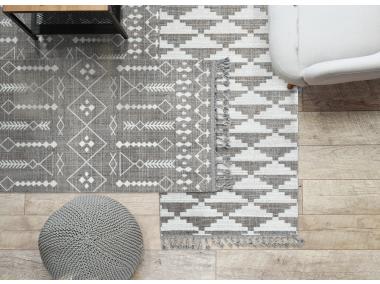 Zdjęcie: Dywan Marakesh 80x140 cm aztecki szaro-ivory MULTI-DECOR