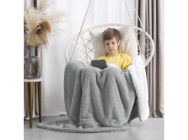 Zdjęcie: Koc Shleepy 170x210 cm szary AMELIAHOME