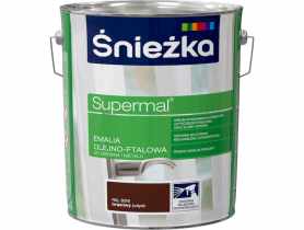 Emalia Supermal brązowy RAL8016 10L ŚNIEŻKA