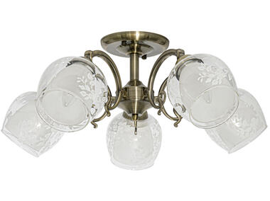 Zdjęcie: Lampa sufitowa Tamiza 9150/5 21QG ELEM