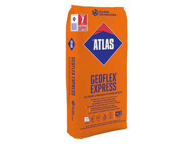 Klej żelowy szybkowiążący wysokoelastyczny Geoflex Express 25 kg ATLAS