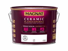 Farba ceramiczna C45 biała 10 L MAGNAT CERAMIC