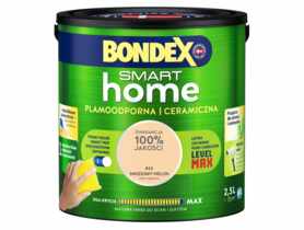 Farba plamoodporna miodowy melon 2,5 L BONDEX SMART HOME