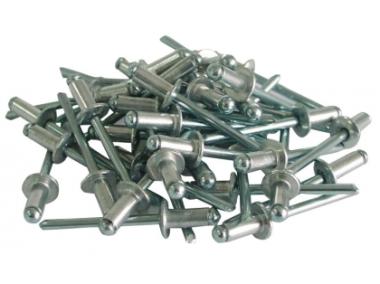 Zdjęcie: Nity zrywalne aluminiowe 4,8x10 mm - 50 szt. MEGA