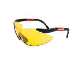 Okulary ochronne żółte regulowane w etui LAHTI PRO