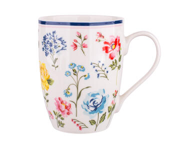 Zdjęcie: Kubek Garden Flowers baryłka 300 ml dekoracja I ALTOMDESIGN
