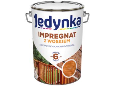 Zdjęcie: Impregnat do drewna z woskiem teak 5 L JEDYNKA