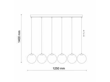 Zdjęcie: Lampa wisząca Martin 6 Pł 4912 TK LIGHTING