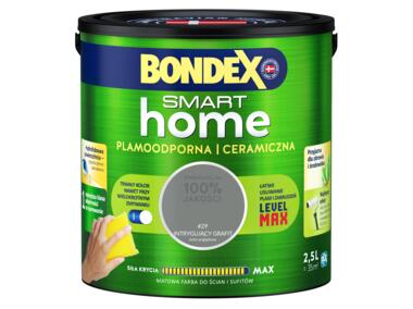 Zdjęcie: Farba plamoodporna intrygujący grafit 2,5 L BONDEX SMART HOME