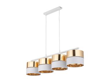 Zdjęcie: Lampa sufitowa Hilton listwa white/gold 3 x E27 4775 TK LIGHTING