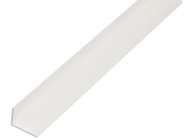 Zdjęcie: Profil kątowy PVC biały 1000x20x10x1,5 mm ALBERTS