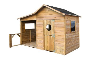Zdjęcie: Drewniany domek dla dzieci Ela 4IQ
