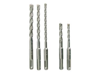 Zdjęcie: Wiertła do betonu SDS+ 5,6x110 mm; 8,10,12x160 mm - 5 szt. MEGA