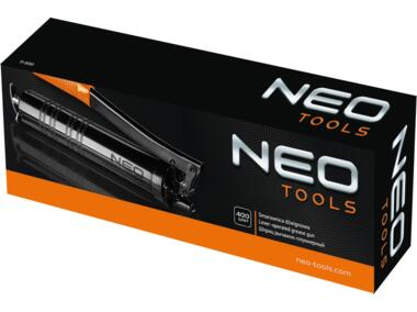 Zdjęcie: Smarownica dźwigniowa 400 cm3 z wężykiem 8 x 300 mm - 10000 Psi NEO