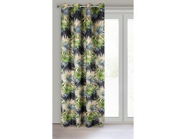 Zdjęcie: Zasłona gotowa Ingrid 140x250 cm zielony EUROFIRANY