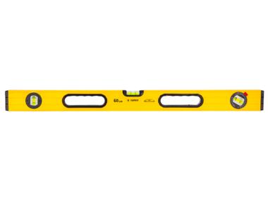 Zdjęcie: Poziomnica aluminiowa typ 600, 60 cm, 3 libelle TOPEX
