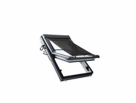 Markiza zewnętrzna Screen do okien Designo R6/R8, 074/118, manualna ROTO