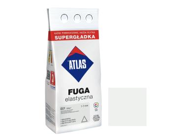 Zdjęcie: Fuga elastyczna kolor 001 biały alubag 2 kg ATLAS