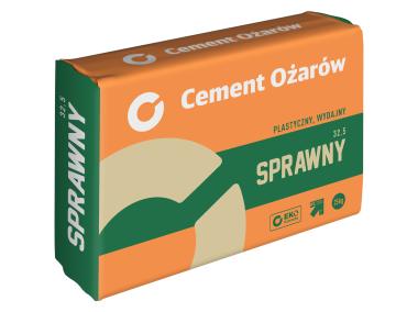 Zdjęcie: Cement SPRAWNY CEM IV/A(V) 32,5 R-SR CEMENT OŻARÓW