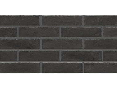 Zdjęcie: Płytka elewacyjna Foggia Nero 24,5x6,5 cm CERRAD