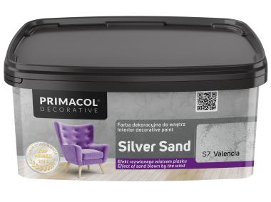 Zdjęcie: Farba dekoracyjna Silver Sand 1 L Valencia S7 PRIMACOL DECORATIVE