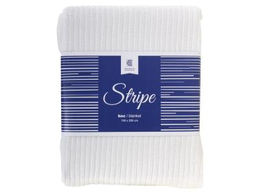 Koc Stripe 150x200 cm ecru  BBK